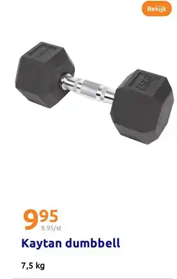 Action Kaytan dumbbell aanbieding