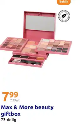 Action Max & More beauty giftbox aanbieding