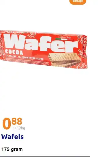 Action Wafels aanbieding