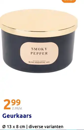 Action Geurkaars aanbieding