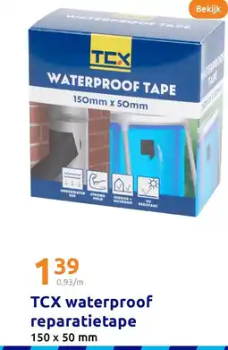 Action TCX waterproof reparatietape aanbieding