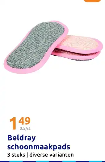 Action Beldray schoonmaakpads aanbieding