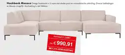 Woonsquare Hoekbank Monaco aanbieding