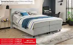 Woonsquare Boxspring Venice aanbieding