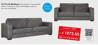 Woonsquare 212+2 zits Modena aanbieding