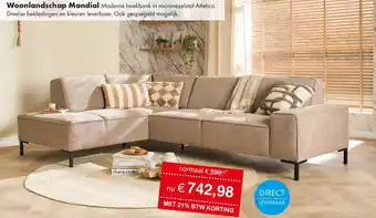 Woonsquare Woonlandschap Mondial aanbieding