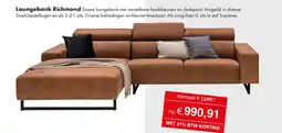 Woonsquare Loungebank Richmond aanbieding