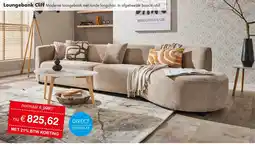 Woonsquare Loungebank Cliff aanbieding