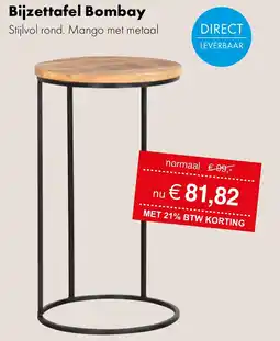 Woonsquare Bijzettafel Bombay aanbieding