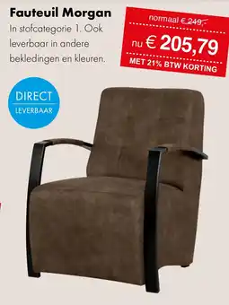 Woonsquare Fauteuil Morgan aanbieding