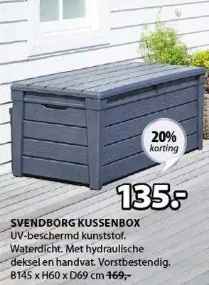 Jysk Svendborg kussenbox aanbieding