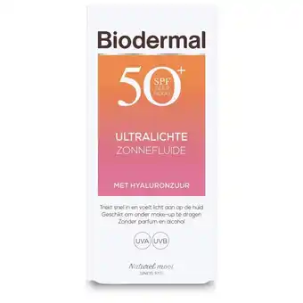 Plein.nl Biodermal Ultralichte Zonnefluide aanbieding