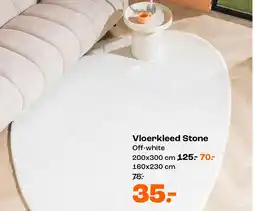 Kwantum Vloerkleed Stone aanbieding
