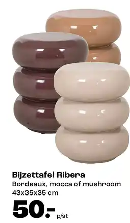 Kwantum Bijzettafel Ribera aanbieding