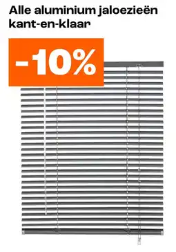 Kwantum Alle aluminium jaloezieën kant-en-klaar aanbieding