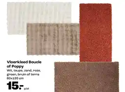Kwantum Vloerkleed Boucle of Poppy aanbieding