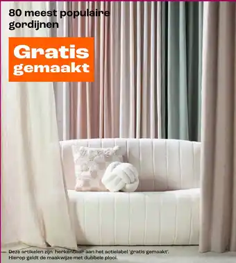 Kwantum 80 meest populaire gordijnen aanbieding