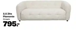 Kwantum 2,5 Zits Piemonte Cream aanbieding