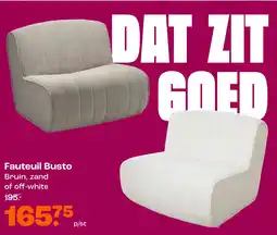 Kwantum Fauteuil Busto aanbieding