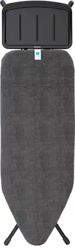 Coolblue Brabantia Strijkplank C 124 x 45 cm Denim Black Stoomunithouder aanbieding