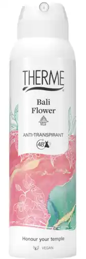 De Online Drogist Therme Bali Flower Anti-Transpirant Spray aanbieding