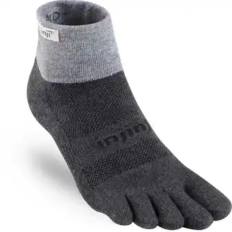 ANWB Injinji Trail Midweight Mini-Crew Unisex Gray aanbieding