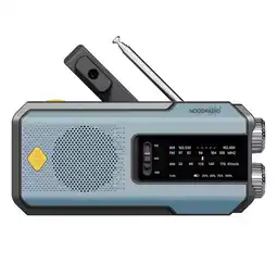 ANWB Noodradio Met Handslinger Blauw Blauw aanbieding