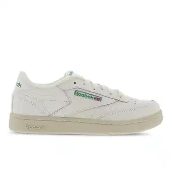 Foot Locker Reebok Club C Kindersneakers - Beige - Maat 35 - Leer aanbieding