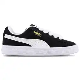 Foot Locker Puma Suede Peuterschoenen - Zwart - Maat 33 - Suède aanbieding