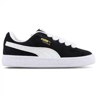 Foot Locker Puma Suede Peuterschoenen - Zwart - Maat 33 - Suède aanbieding