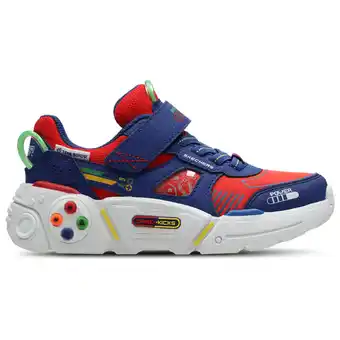 Foot Locker Skechers Game Kicks Peuterschoenen - Blauw - Maat 34 - Plastic aanbieding