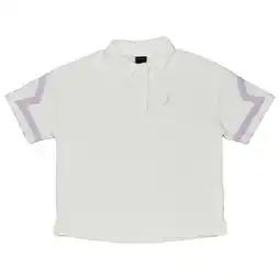 Foot Locker Jordan Ksa Brooklyn Diamond Poloshirts Kinder - Wit - Maat 147 - 158 CM - Katoen French Terry aanbieding