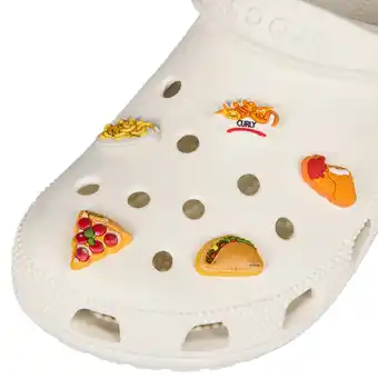 Foot Locker Crocs jibbitz Sport Accessoires Unisex - Oranje - Maat One Size - Rubber aanbieding