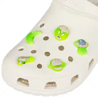 Foot Locker Crocs jibbitz Sport Accessoires Unisex - Blauw - Maat One Size - Rubber aanbieding
