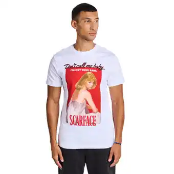 Foot Locker MERCHCODE Scarface T-shirts Heren - Wit - Maat XS aanbieding