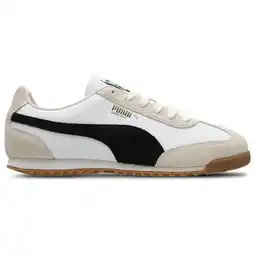 Foot Locker Puma Arizona Retro Sneakers Dames - Wit - Maat 36 - Leer aanbieding