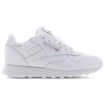Foot Locker Reebok Classic Kindersneakers - Wit - Maat 35 - Leer aanbieding