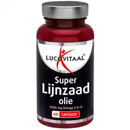 Plein.nl gratis verzending2+2 gratis: Lucovitaal Super Lijnzaad Olie 1000 aanbieding