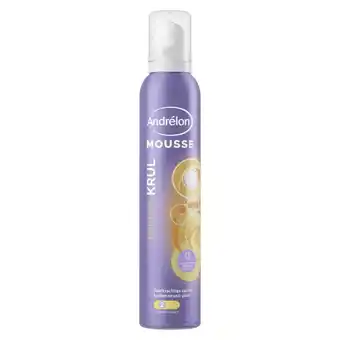 Plein.nl 7,50 voucher2+1 gratis: Andrélon Mousse Perfecte Krul 200 aanbieding