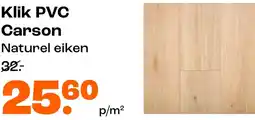 Kwantum Klik PVC Carson aanbieding