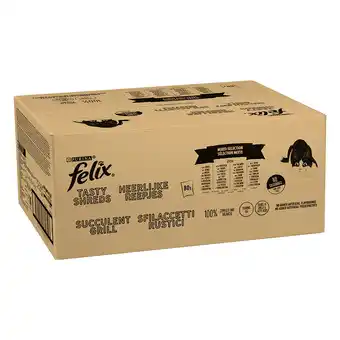 Zooplus 80 x 80 g Heerlijke Reepjes Felix Kattenvoer aanbieding