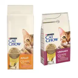 Zooplus 15 kg Chat Chow droogvoer voor katten + 1.5 kg Chat Chow droogvoer voor katten gratis! - Adult Kip aanbieding