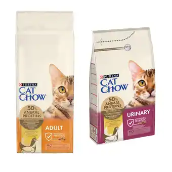 Zooplus 15 kg Chat Chow droogvoer voor katten + 1.5 kg Chat Chow droogvoer voor katten gratis! - Adult Kip aanbieding