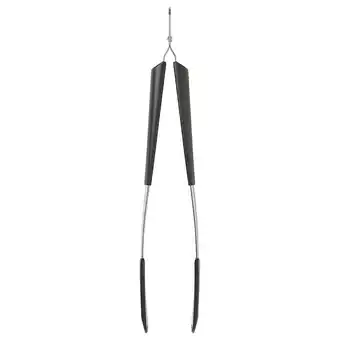 IKEA Zwarte ikea keukentang met siliconen handvatten en rvs constructie aanbieding
