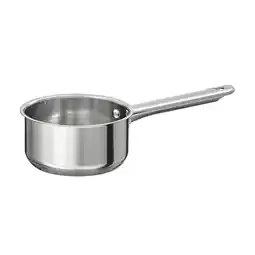 IKEA Ikea 365+ zilveren steelpan, roestvrij staal, ronde bodem, lang handvat, gepolijste afwerking aanbieding