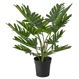 IKEA Fejka plant, groen, zwart opgepot, kunststof aanbieding