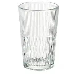IKEA Glazen vaas smÄllspirea met verticale fluiten en ruitpatroon aanbieding