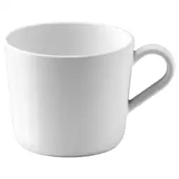 IKEA Witte, witte keramische mok van ikea, effen design, ronde vorm aanbieding