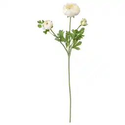 IKEA Smycka kunstmatige witte bloem, gerecycled polyester & staal, het hele jaar door vers aanbieding