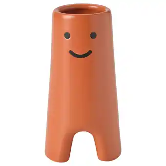 IKEA Terracotta keramische vaas frÖvÄxt met lachend gezicht aanbieding